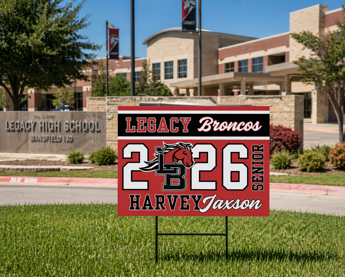 Graduation Yard Sign